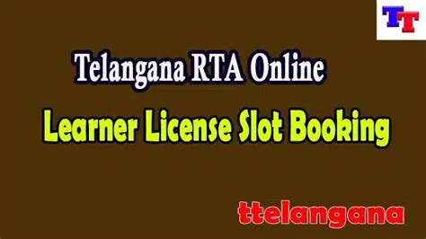 online slot booking rta telangana/